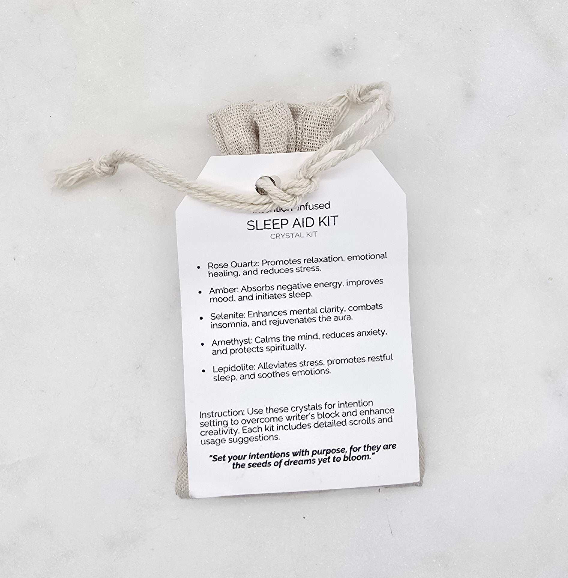 Sleep Aid Kit Crystal Kit