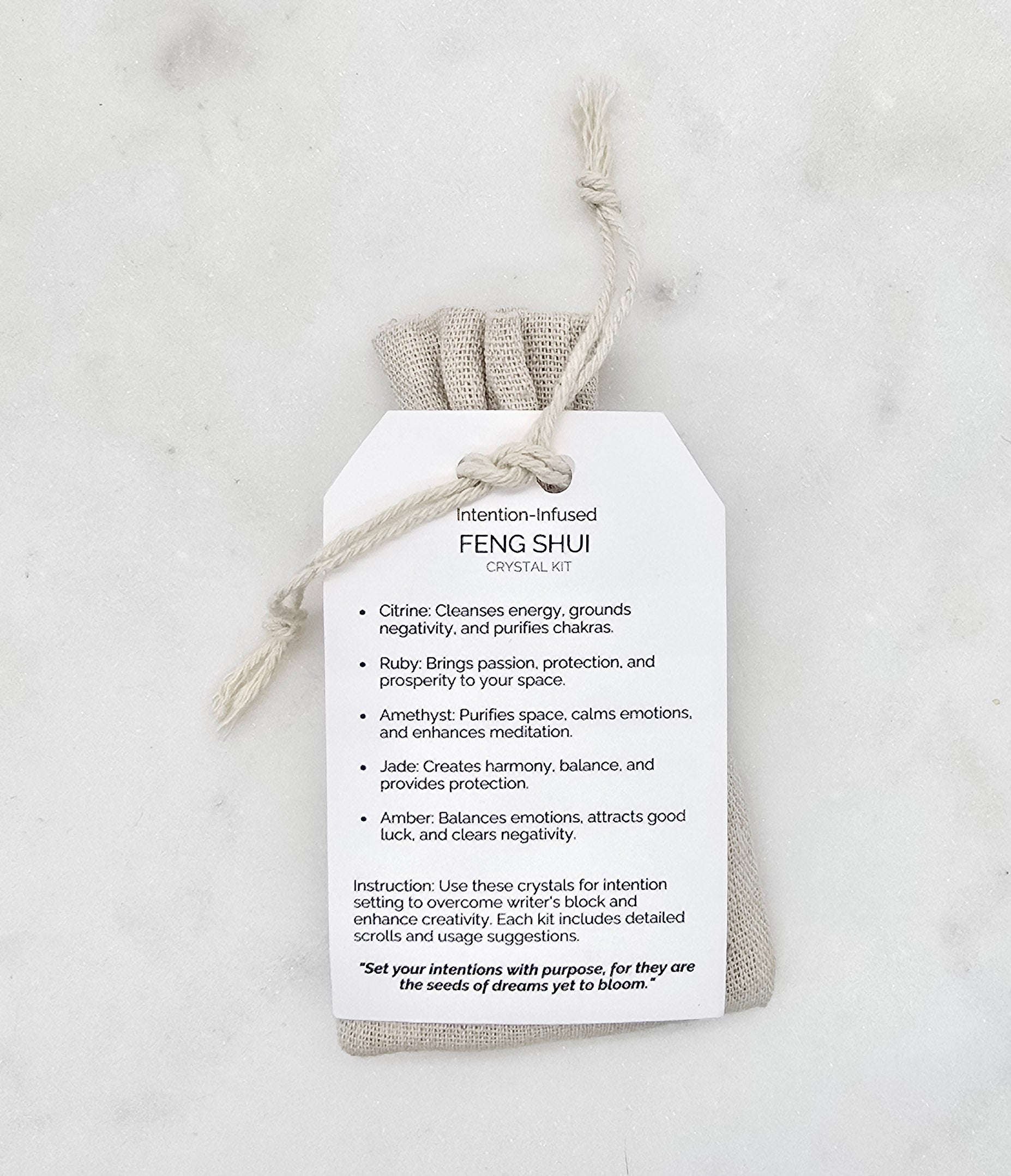 Feng Shui Crystal Kit