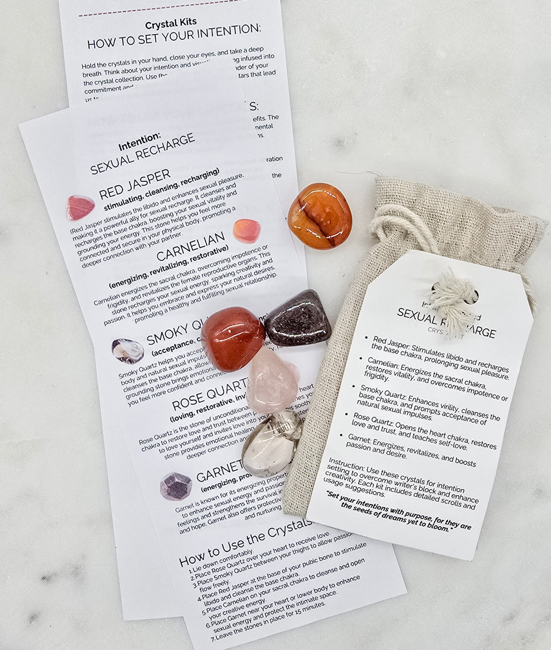 Sexual recharge Crystal Kit