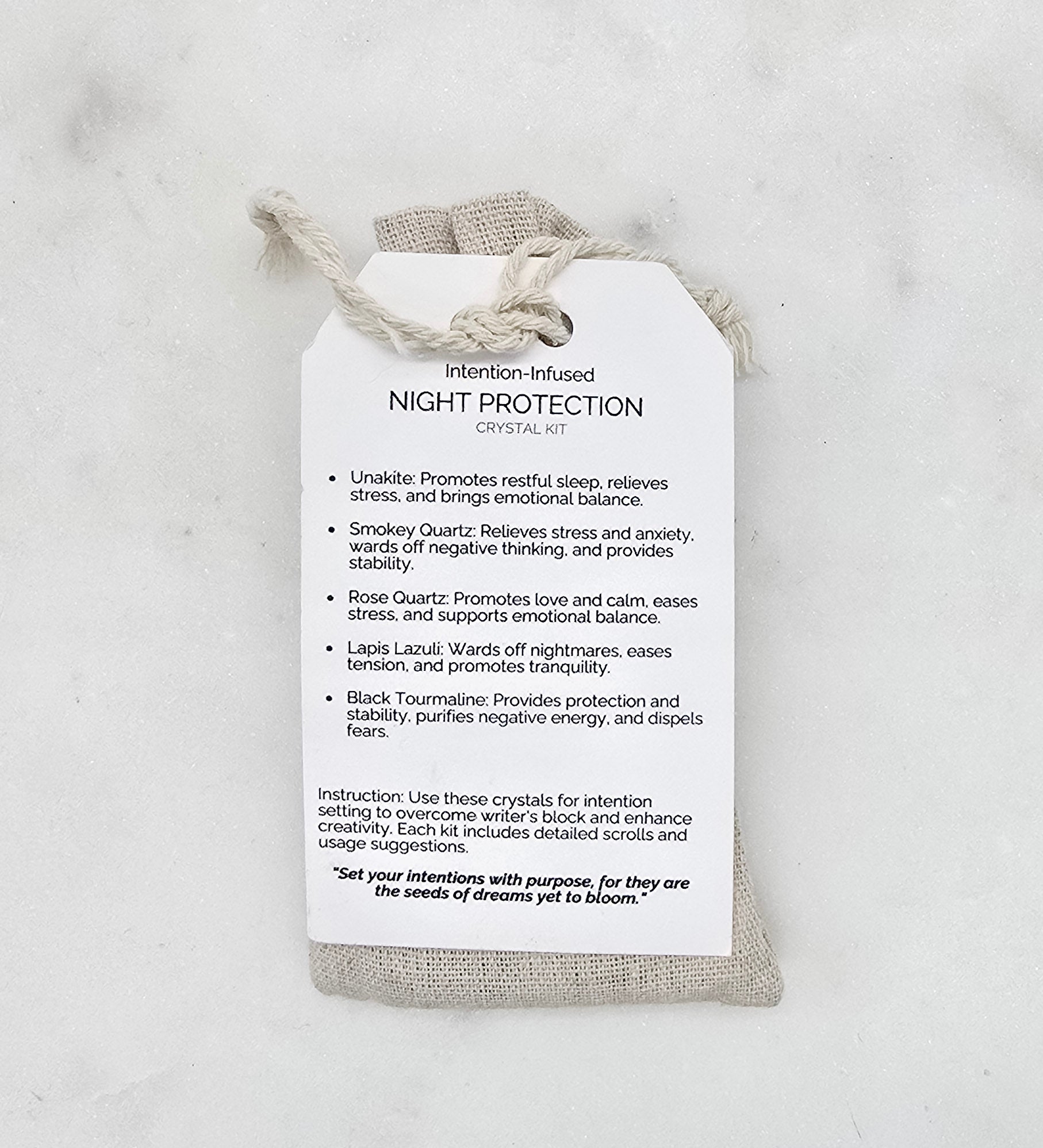 Night Protection Crystal Kit