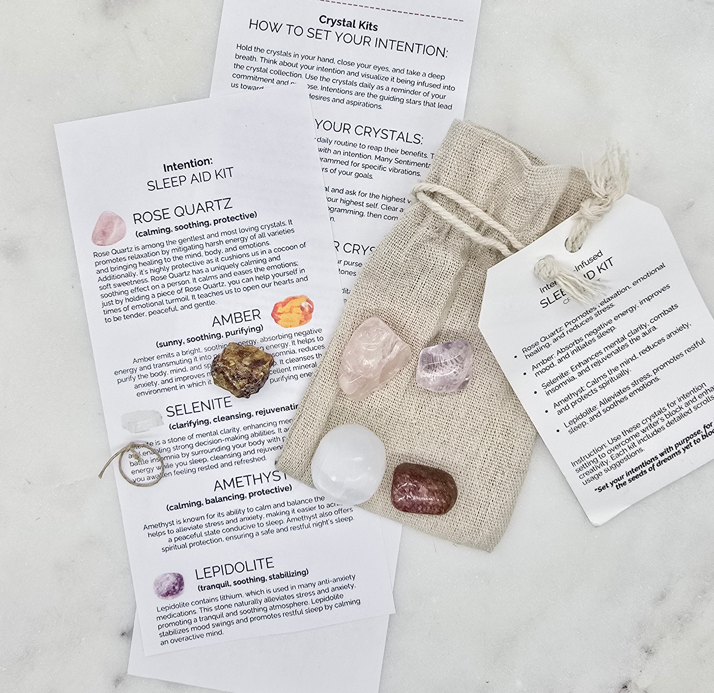 Sleep Aid Kit Crystal Kit