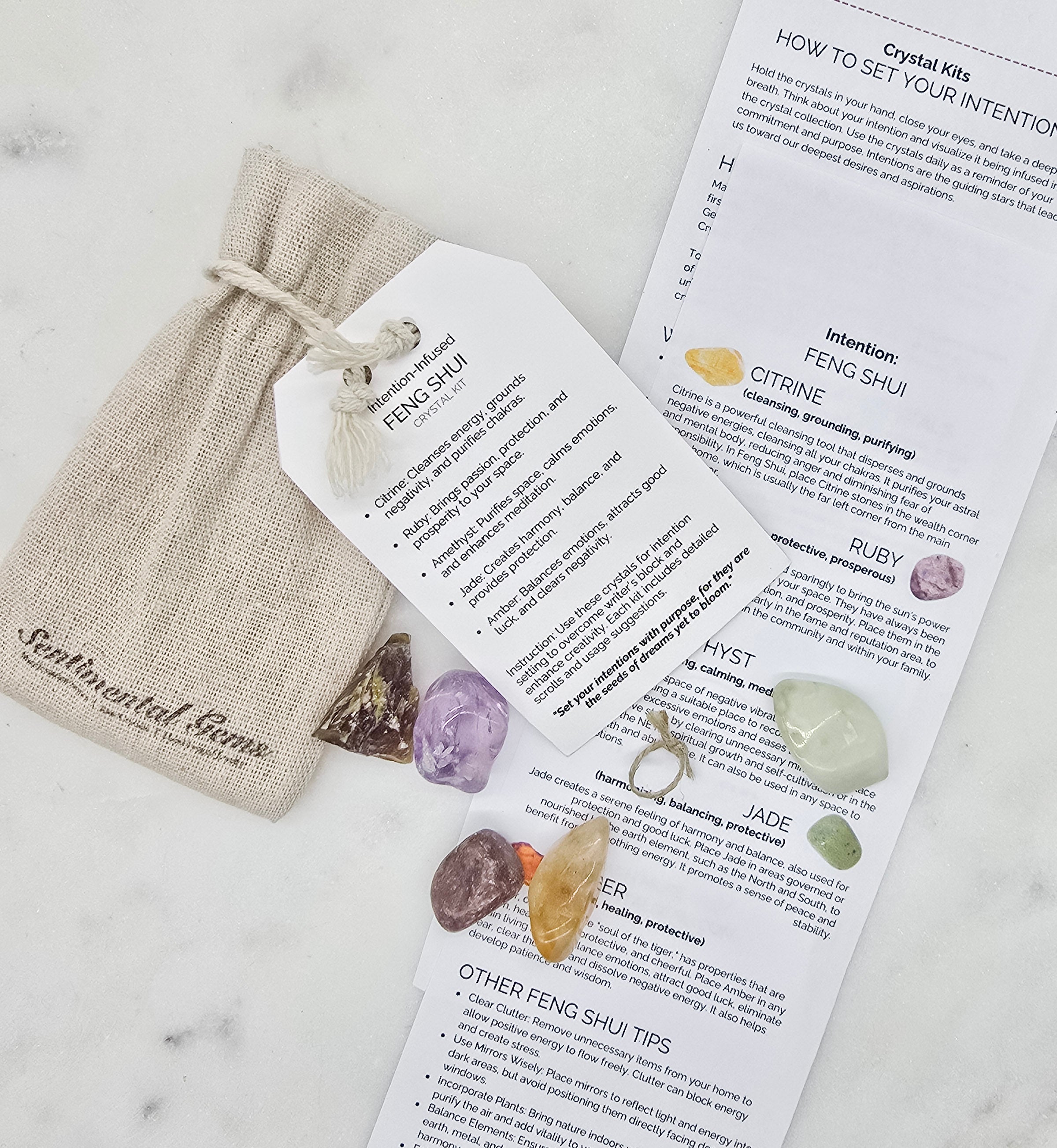 Feng Shui Crystal Kit