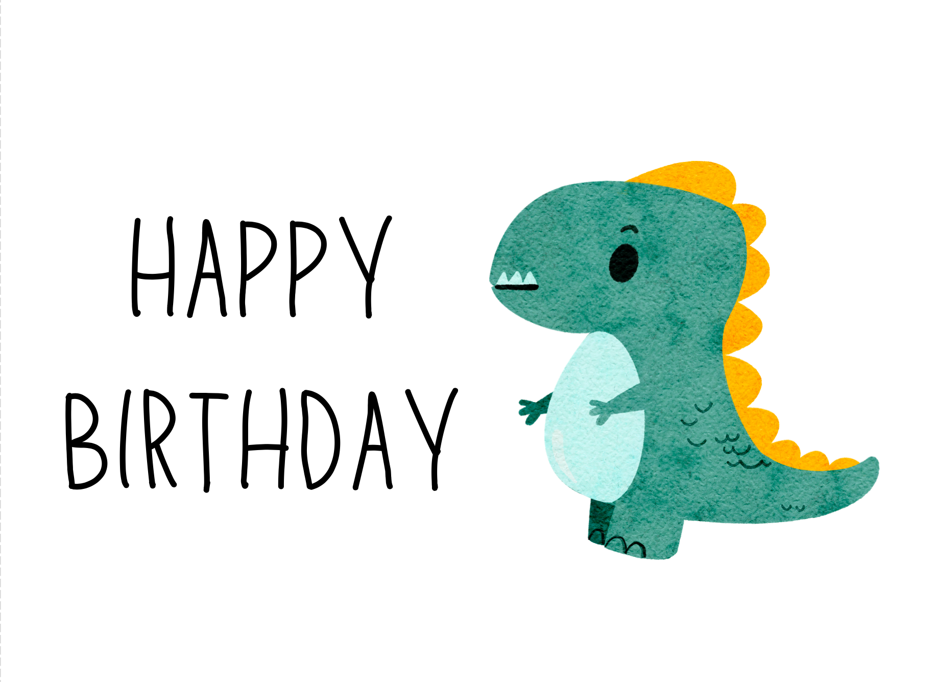 Handwritten Card & Message