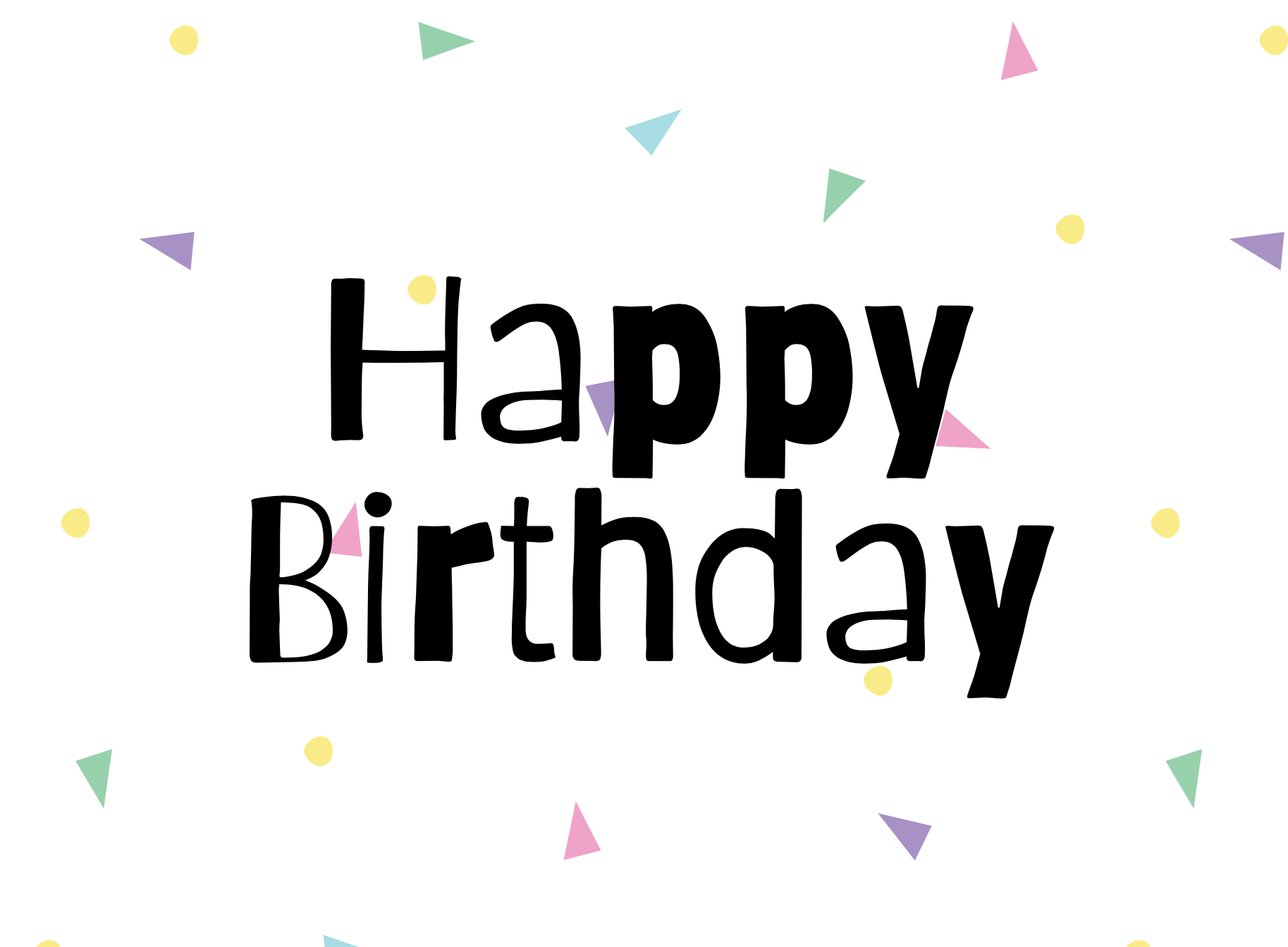 Handwritten Card & Message