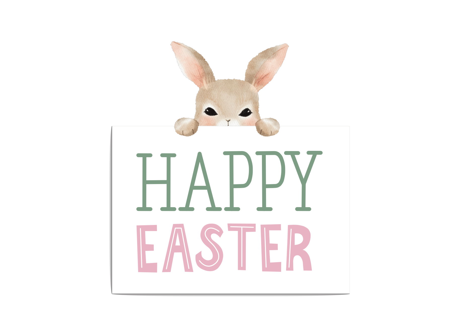 Handwritten Card & Message