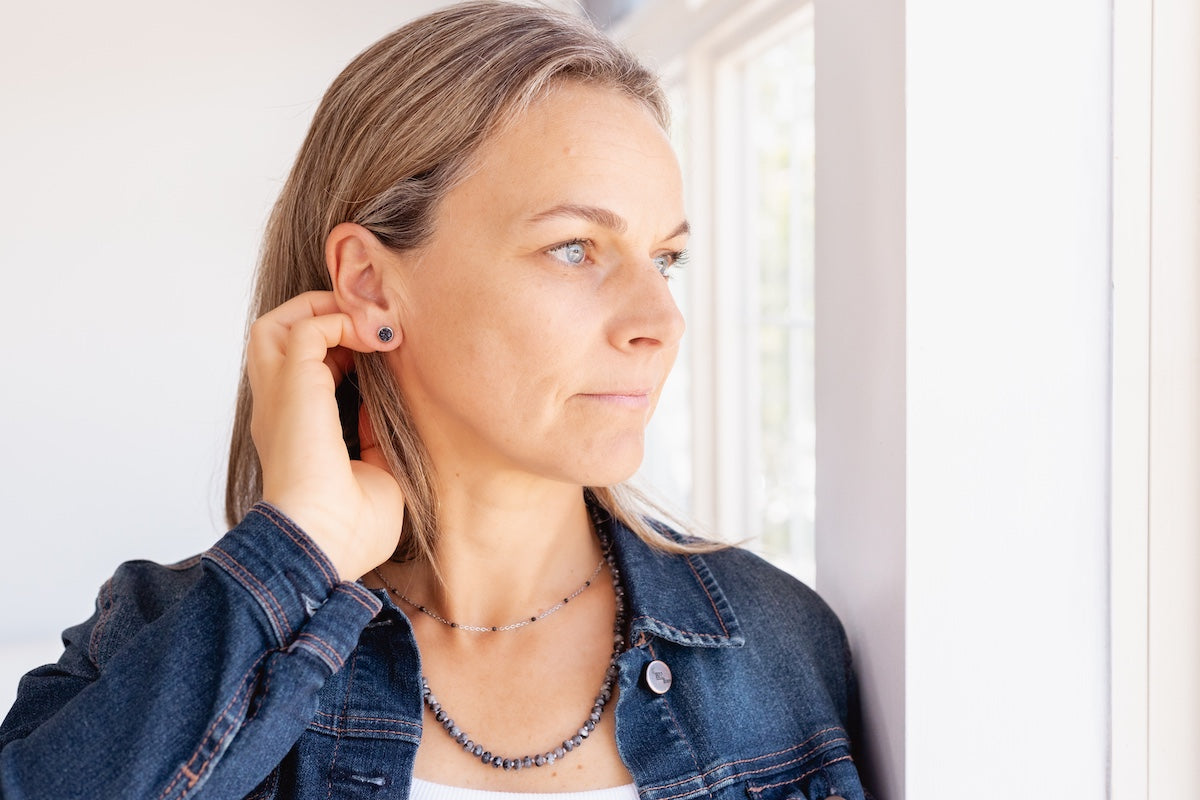 Hand-Tied Gemstone Necklaces