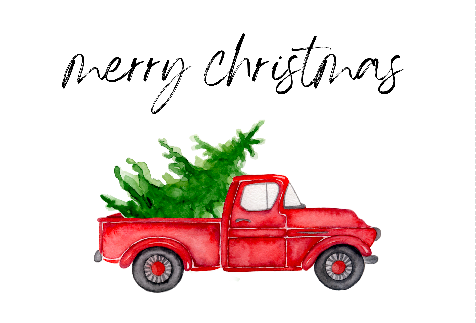 Handwritten Card & Message