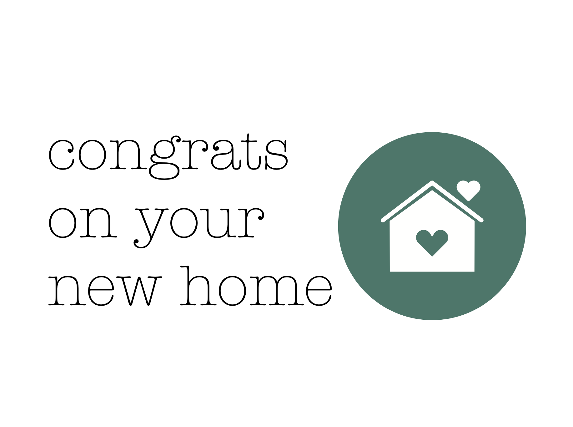 Handwritten Card & Message