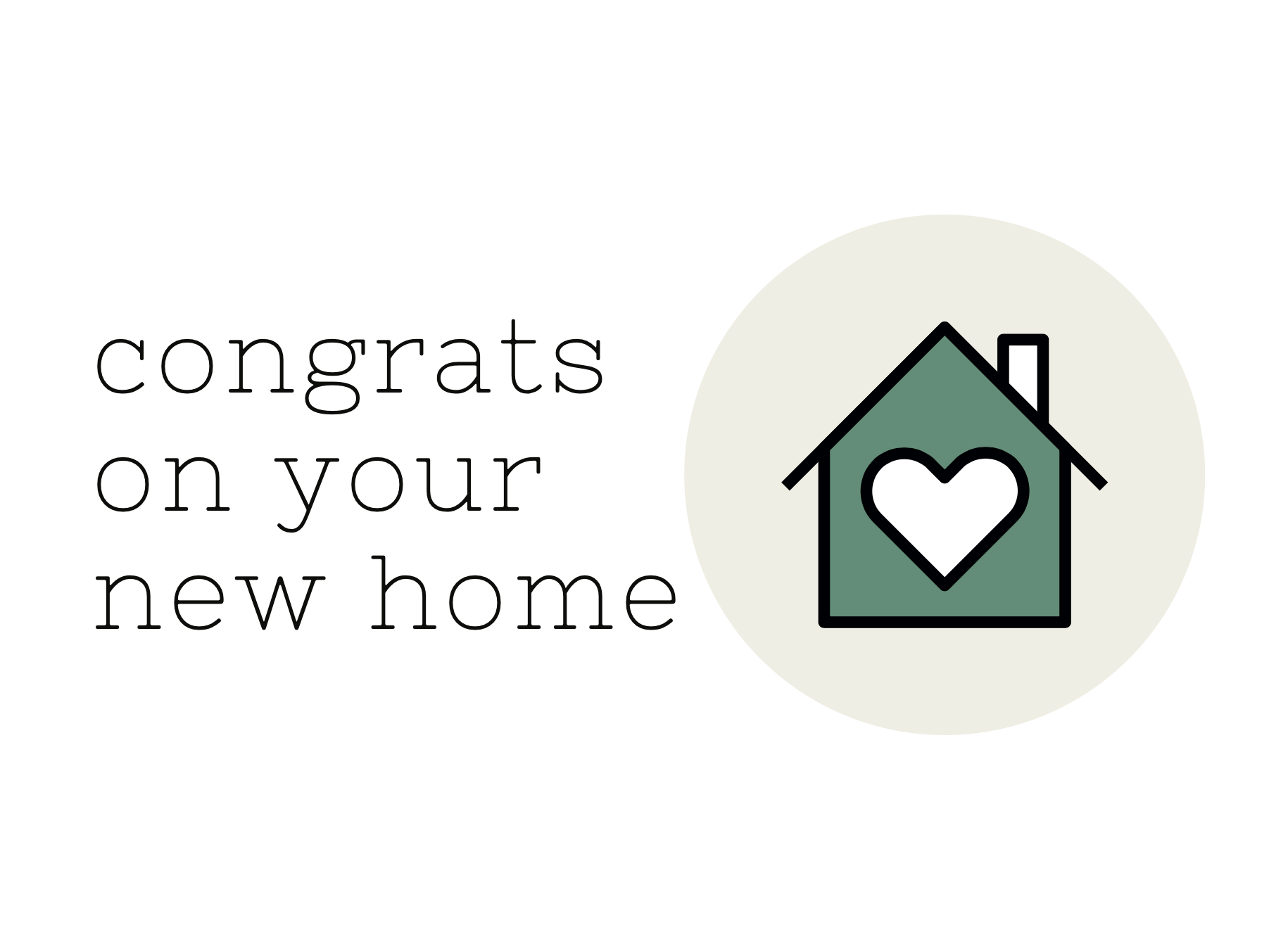 Handwritten Card & Message