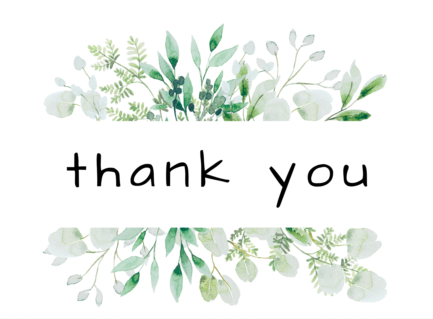 Handwritten Card & Message