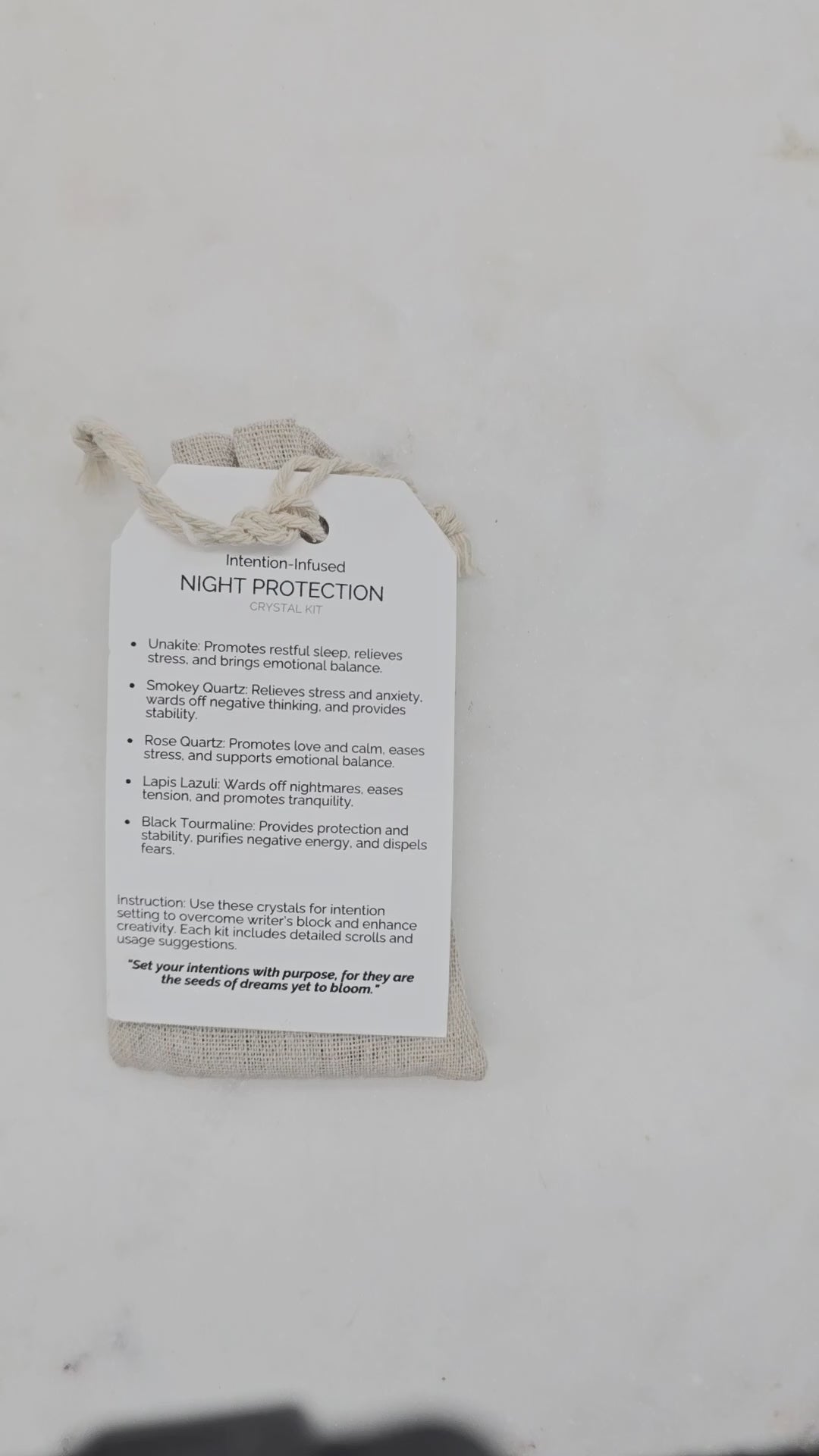 Night Protection Crystal Kit