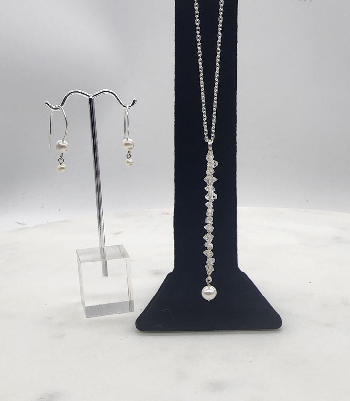 Pearl Drops of Time Earrings