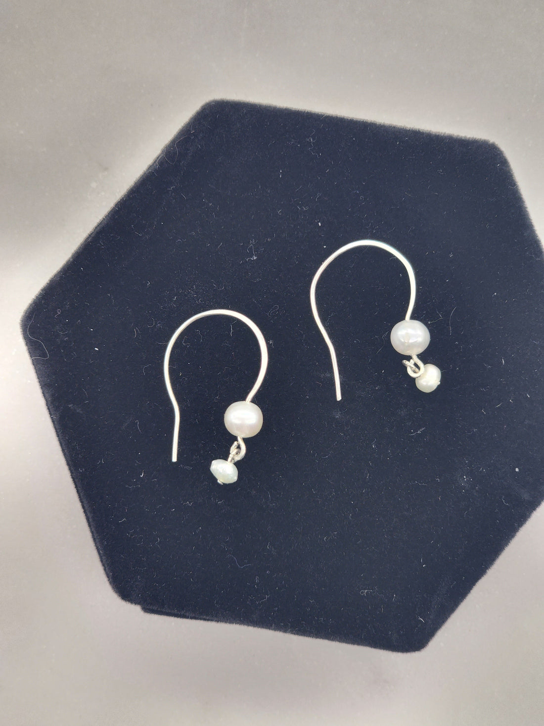 Pearl Drops of Time Earrings