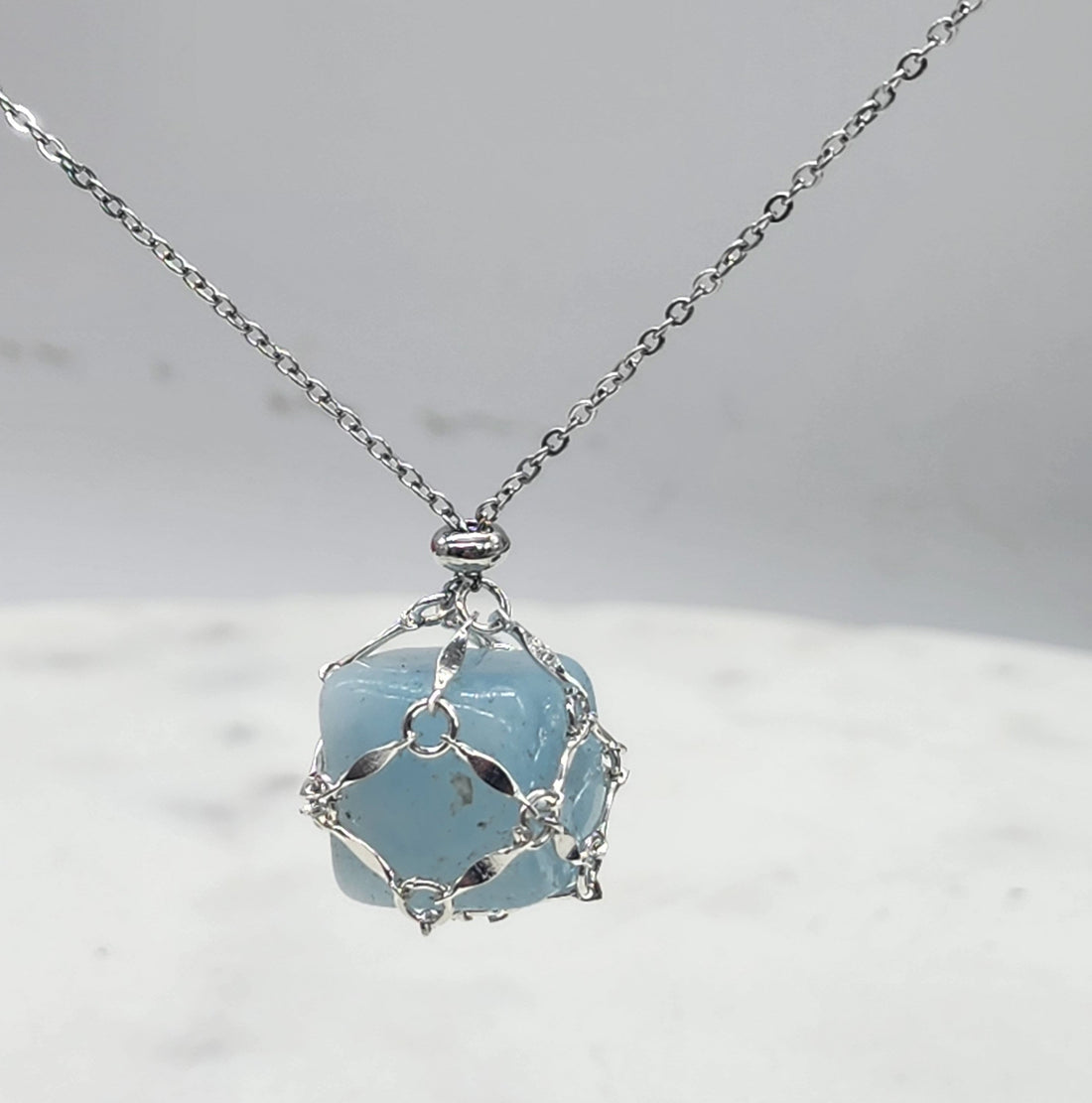 Crystal Cage Necklace