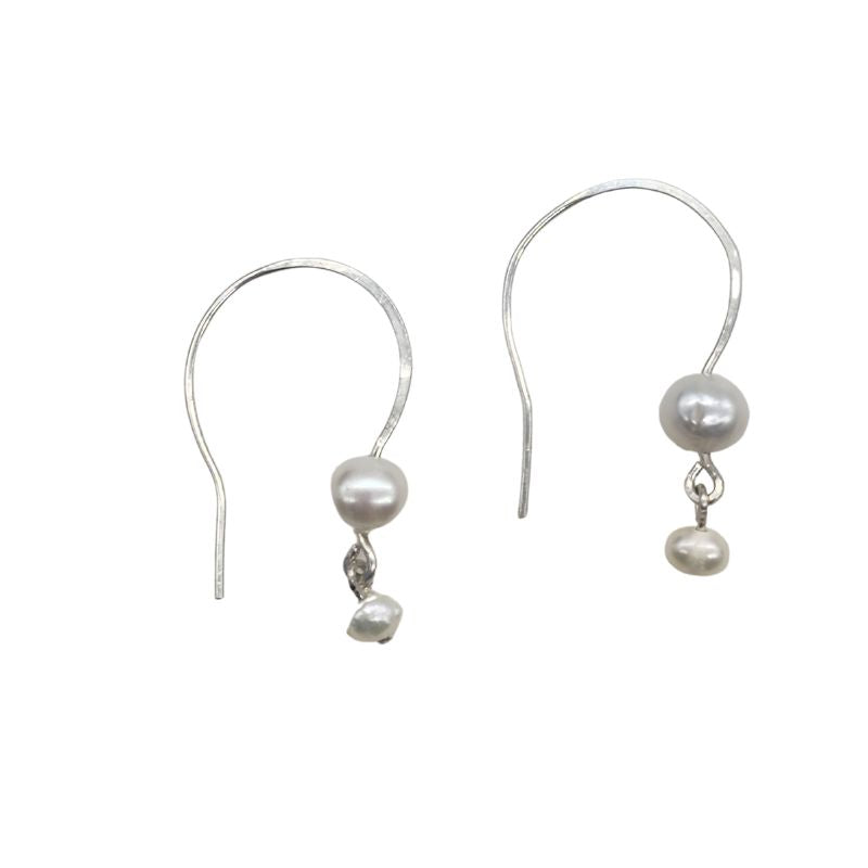 Pearl Drops of Time Earrings