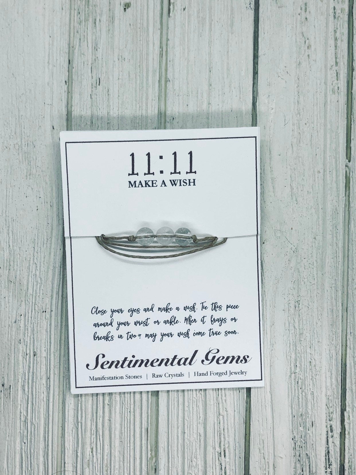 Make a Wish, It's 11:11 Bracelet