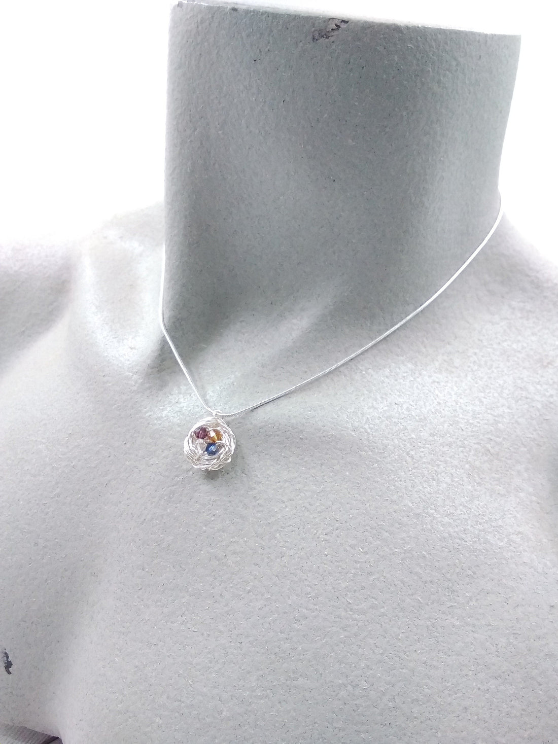 Mothers Day, Family Nest Pendant (Birthstones)