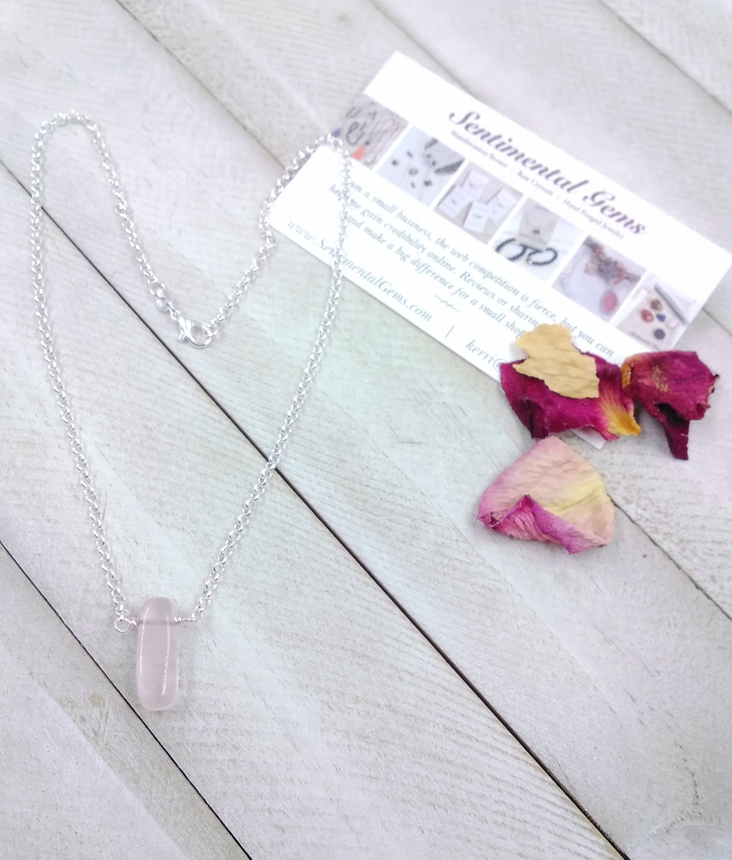 Rose Quartz Necklace