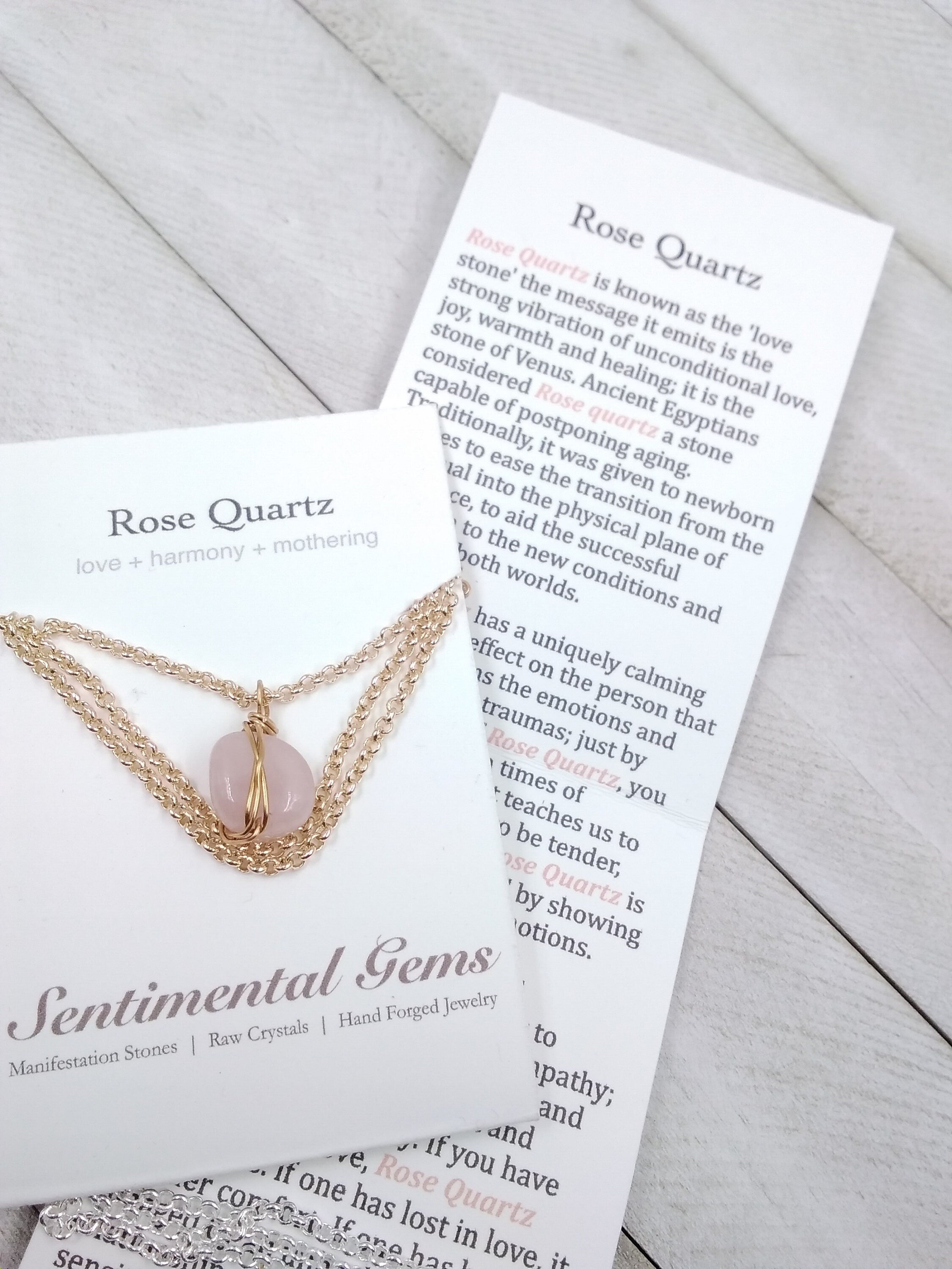 Rose Quartz Necklace