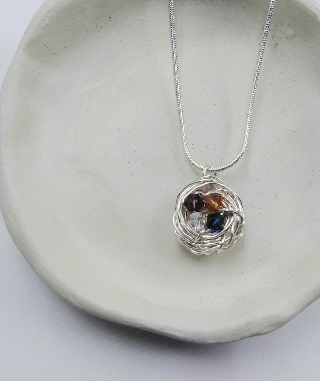 Mothers Day, Family Nest Pendant (Birthstones)