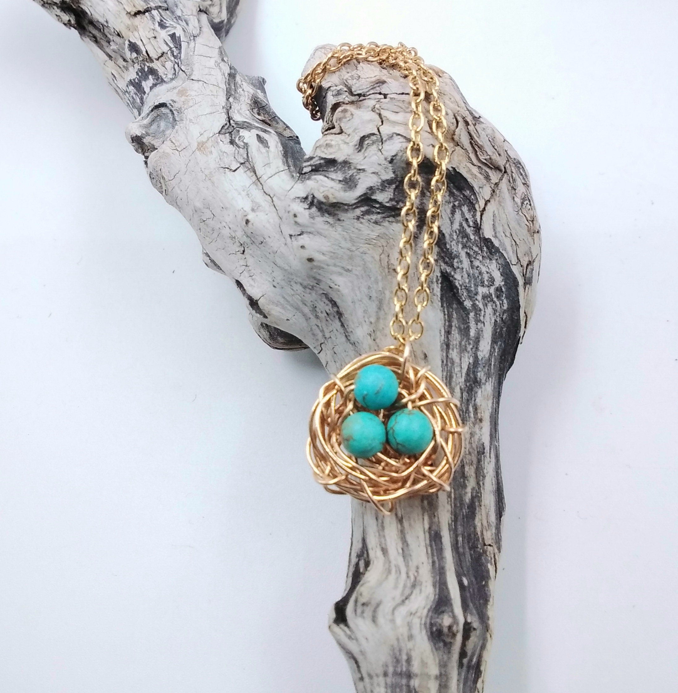 Mother Day Birds Nest Pendant